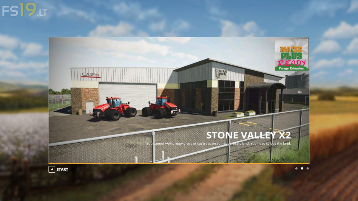Stone Valley Map v 1.0 FS19 mods / Farming Simulator 19 mods