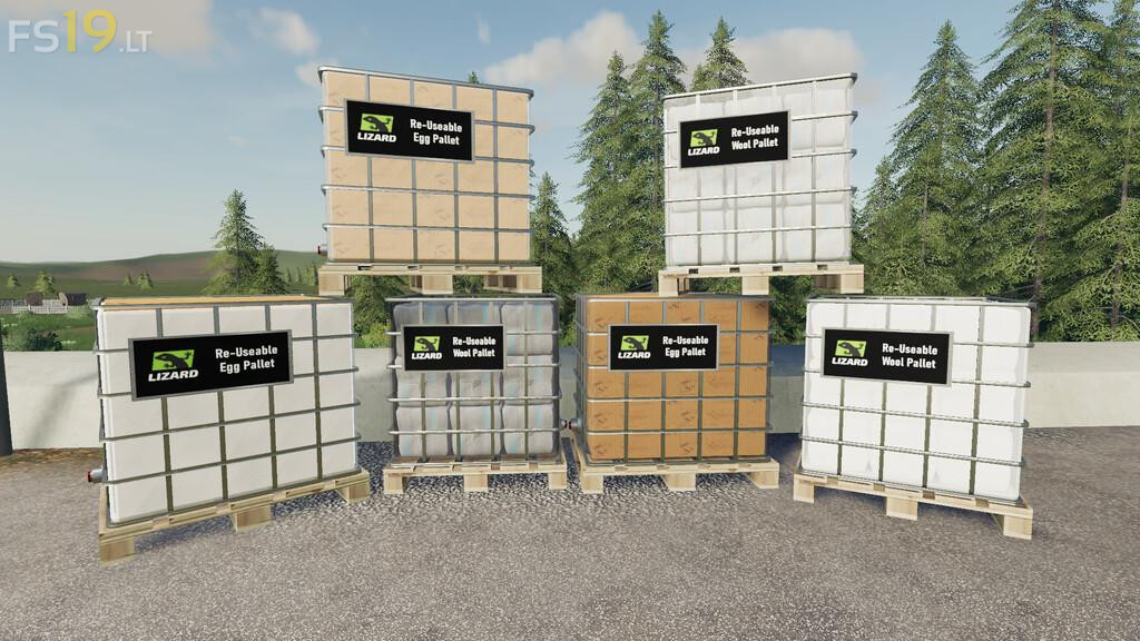 lizardreuseablepallets FS19 mods / Farming Simulator 19 mods
