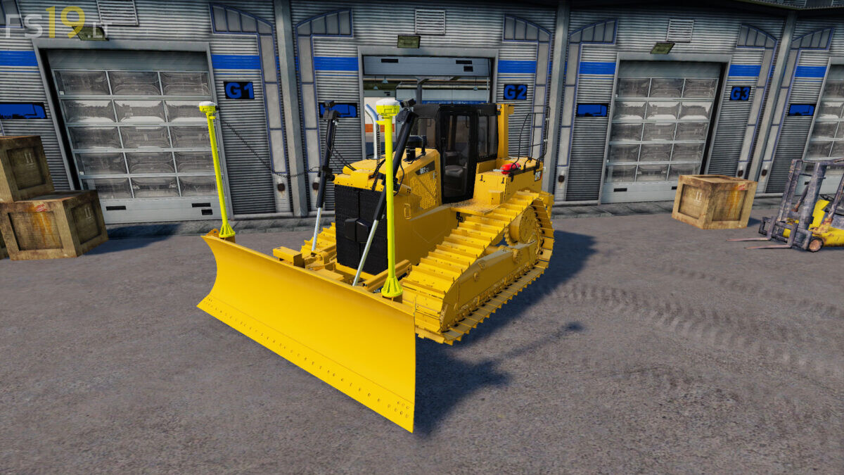 CAT D6T LGP v 1.0 FS19 mods / Farming Simulator 19 mods