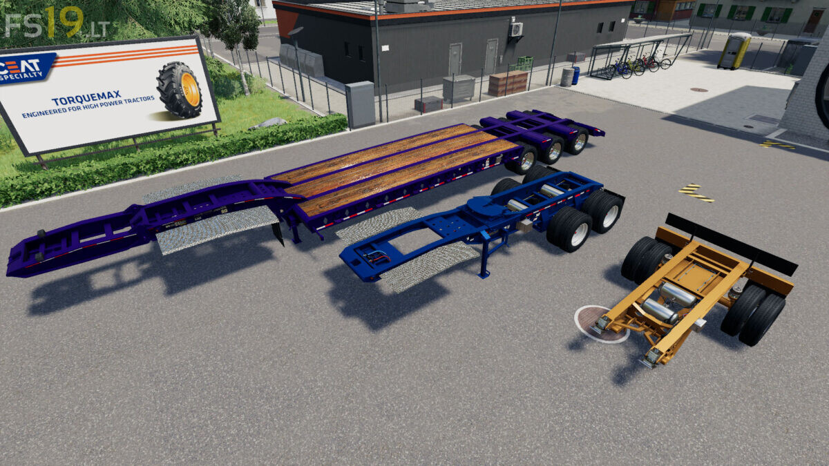Lode King Trailers Pack v 1.0 FS19 mods / Farming Simulator 19 mods