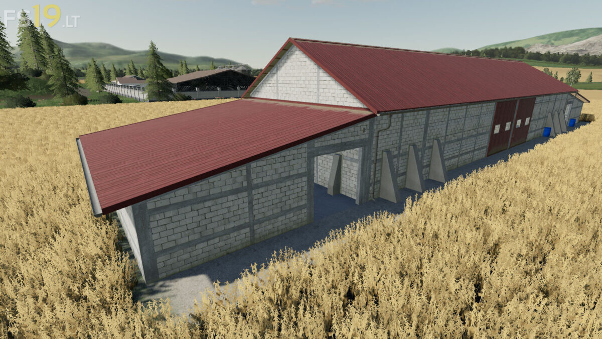 LargeGrainStorage FS19 mods / Farming Simulator 19 mods