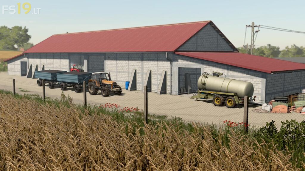 Large Grain Storage v 1.0 FS19 mods / Farming Simulator 19 mods
