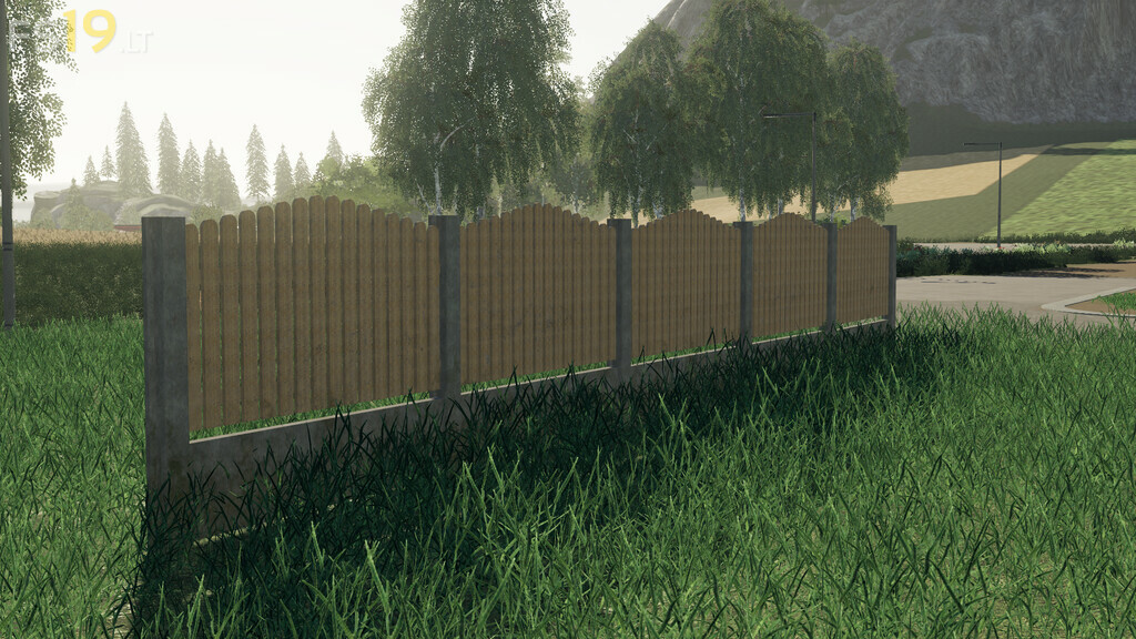 Homemade Fences Pack v 1.0 FS19 mods / Farming Simulator 19 mods