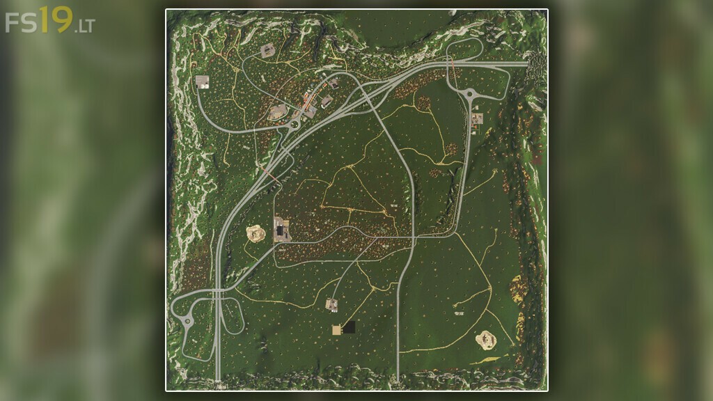 New Lands Map v 2.0 FS19 mods / Farming Simulator 19 mods