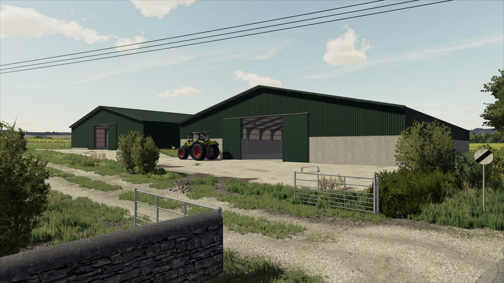 Machine Hall Pack v 1.0 FS22 Mods