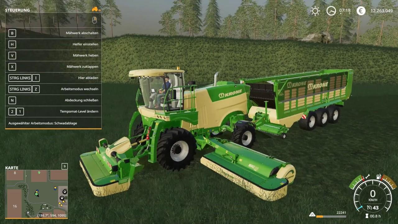Krone Pack OY MP v 19.8.1 FS19 mod