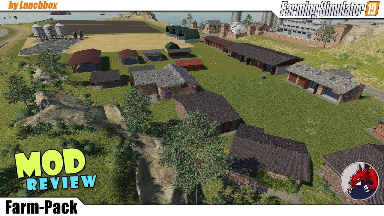 Gebaude Pack v 1.1.3 FS19 mod