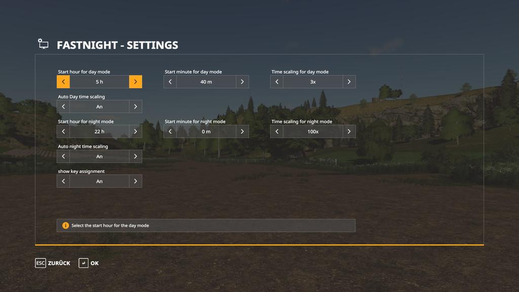 Fast Night V 1.0 - Fs19 Mod - Fs19.Net