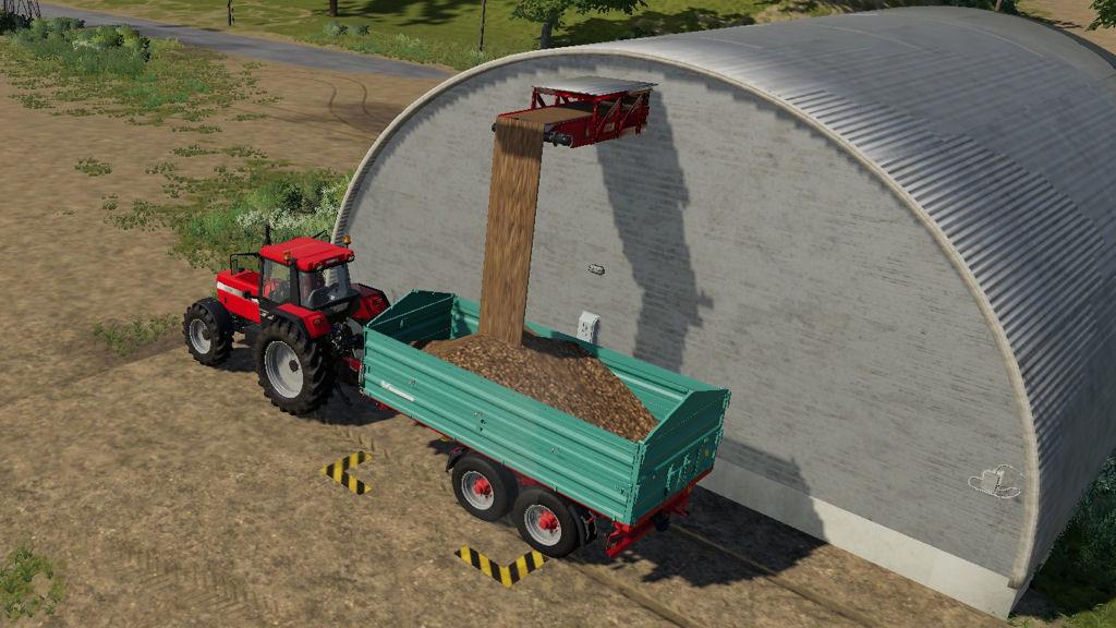 Root Crop Storage v 1.0.0.1 FS19 mod
