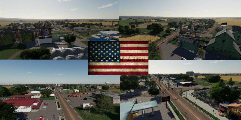 Fs19 County Line Map COUNTYLINE SEASONS EXTRA V1.0 FS19 mod