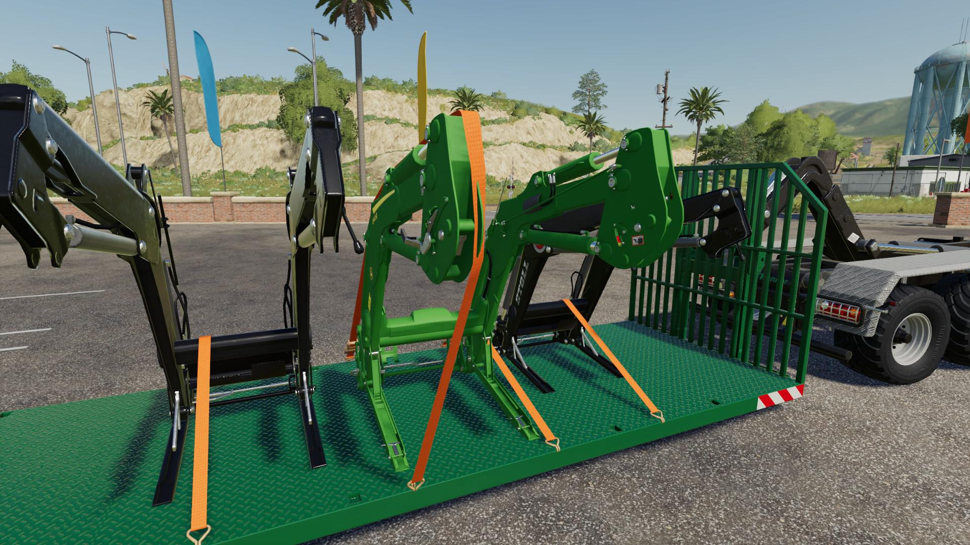 Frontloader Pack v 1.01 FS19 mod