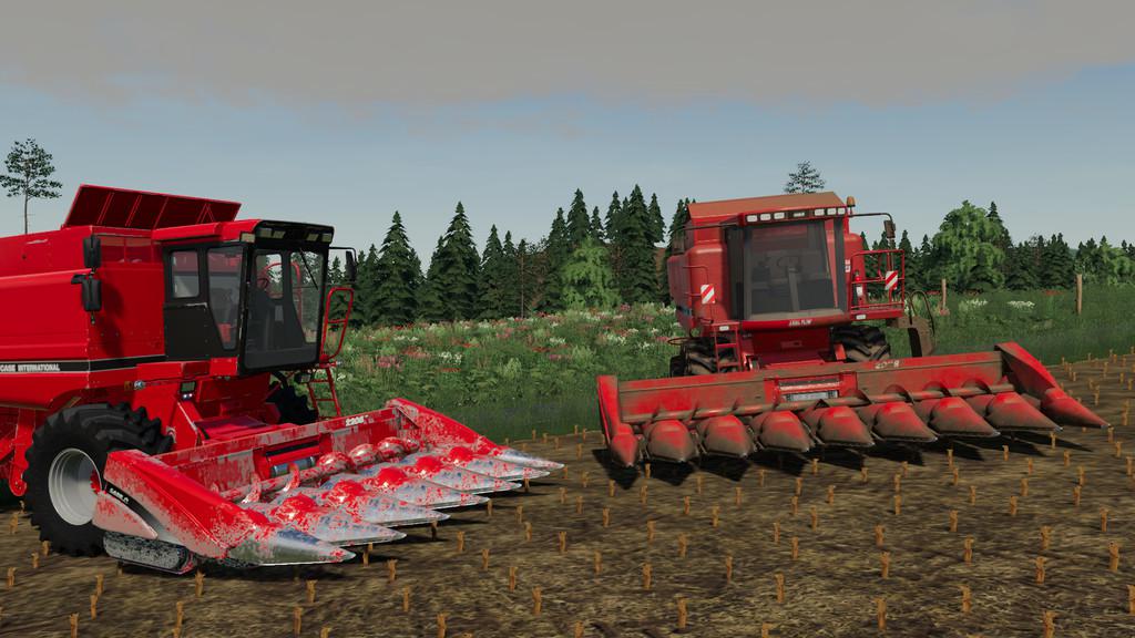 Case IH Corn Cutter v1.0 FS19 mods, Farming simulator 19 mods
