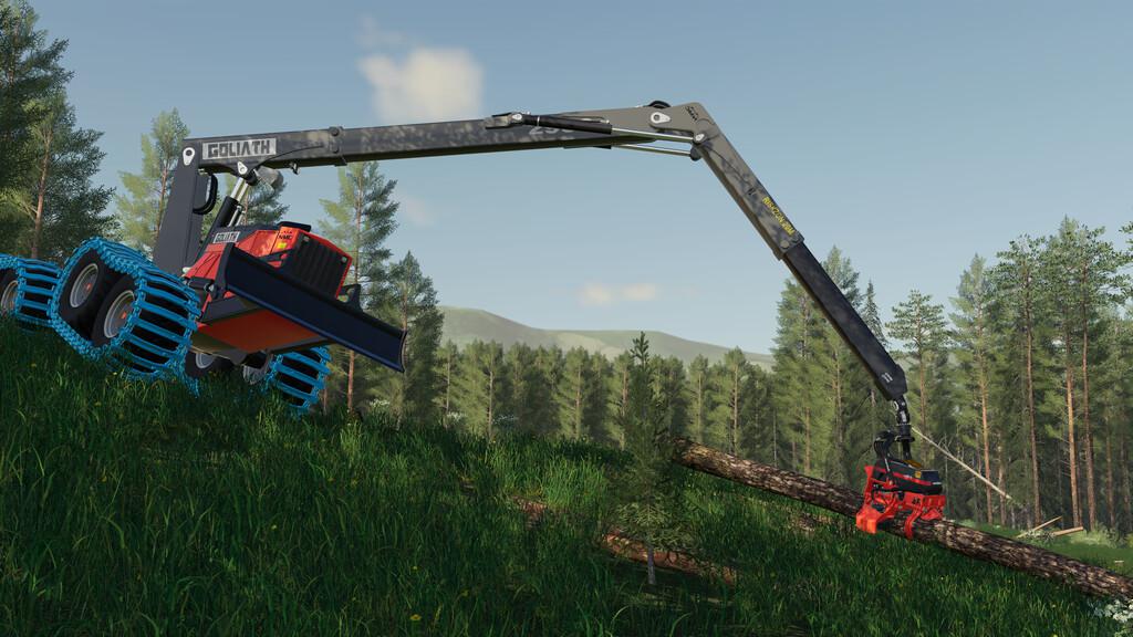 NMC GOLIATH FOREST MACHINES V1.0 FS19 mod