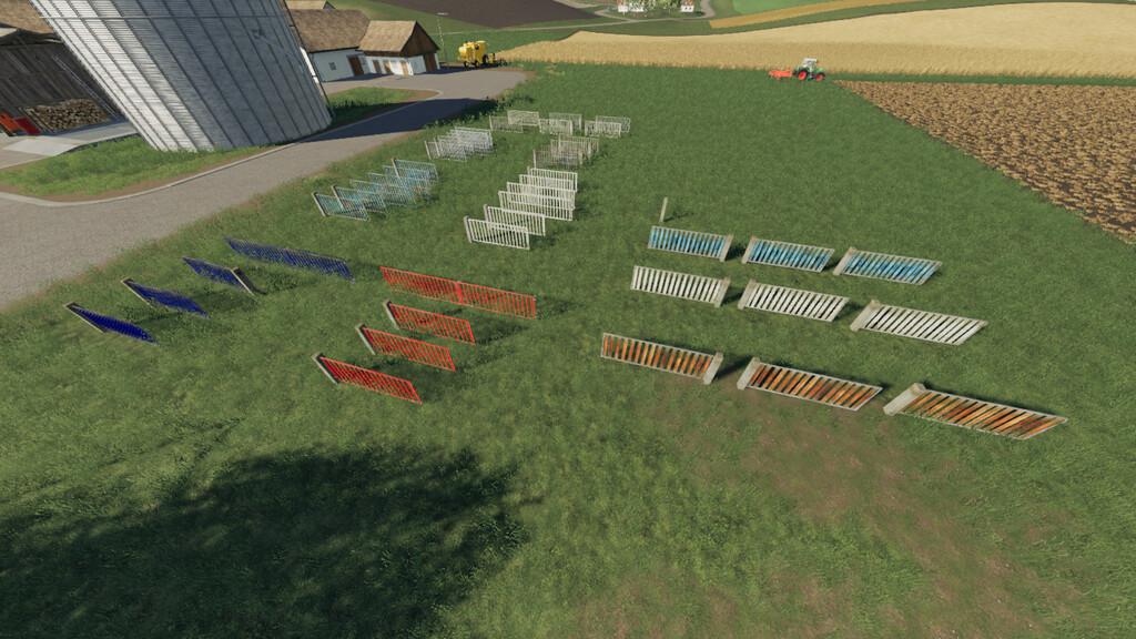 PLACEABLE FENCE SYSTEM V1.0 FS19 mod