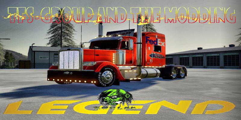 FEDEX AMERICAN ROAD TRUCK V2.0 FS19 mod
