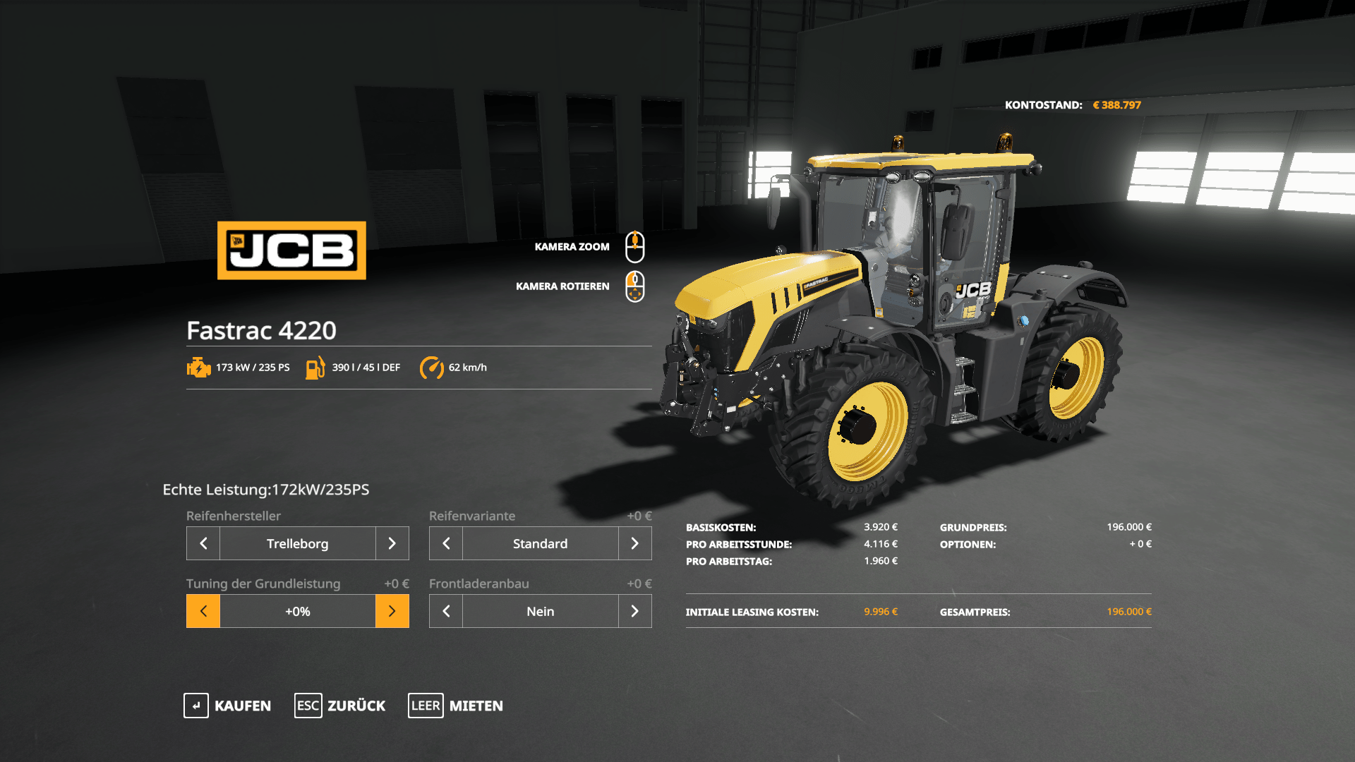 Chip Tuning FS19 mod