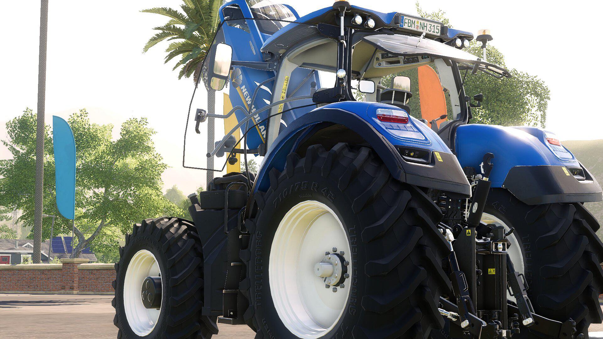 NEW HOLLAND T7 V1.0.1.0 FS19 mod