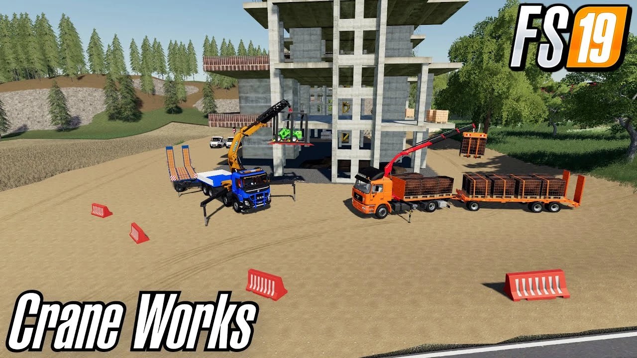 CRANE LIFT BASE V1.0 FS19 mod