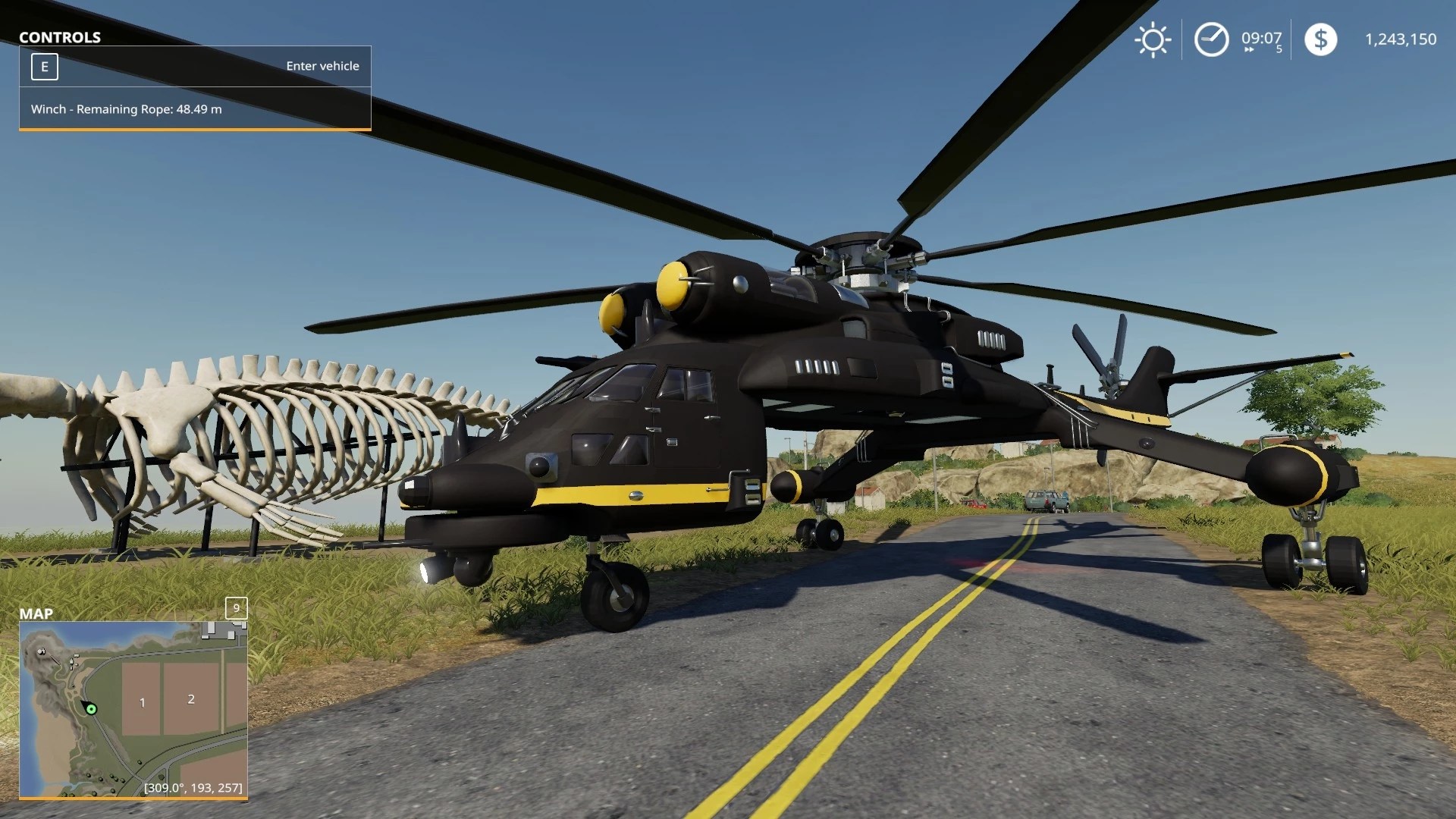 HEAVYLIFT HELICOPTER V1.0 FS19 mod