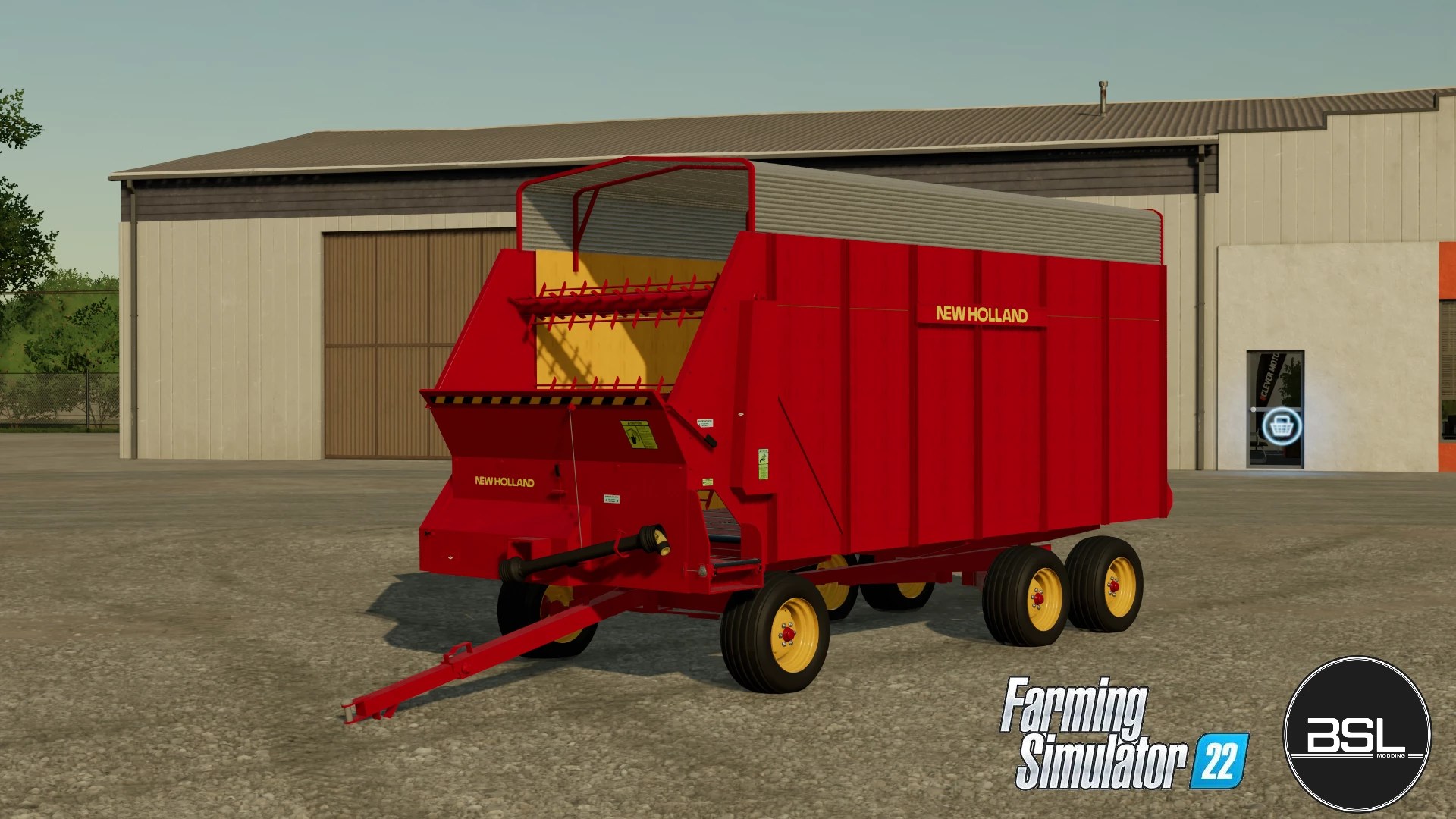 NEW HOLLAND 716 CHOPPER BOX V1.0 FS22 mod