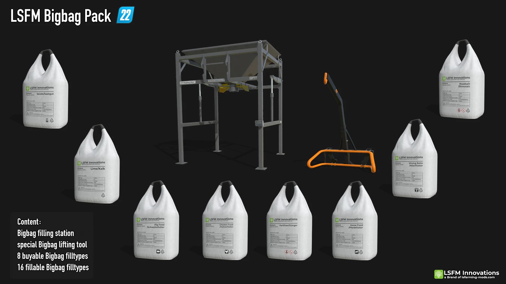 BIGBAG PACK V1.0 FS22 mod