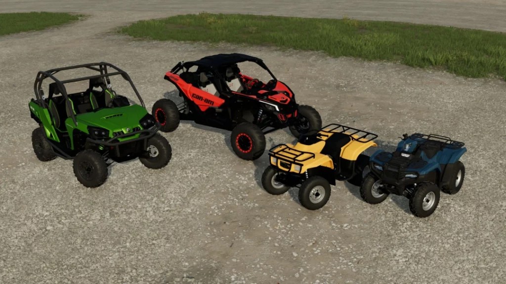 UTV/ATV Mod Pack FS22 mod