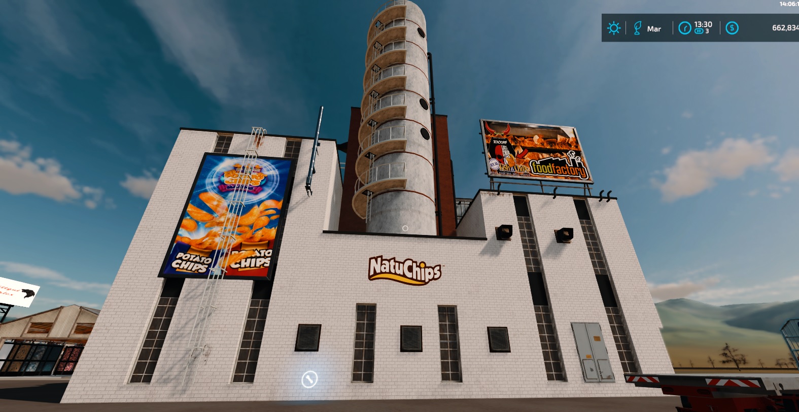 Chips Factory V1.0 FS22 mod