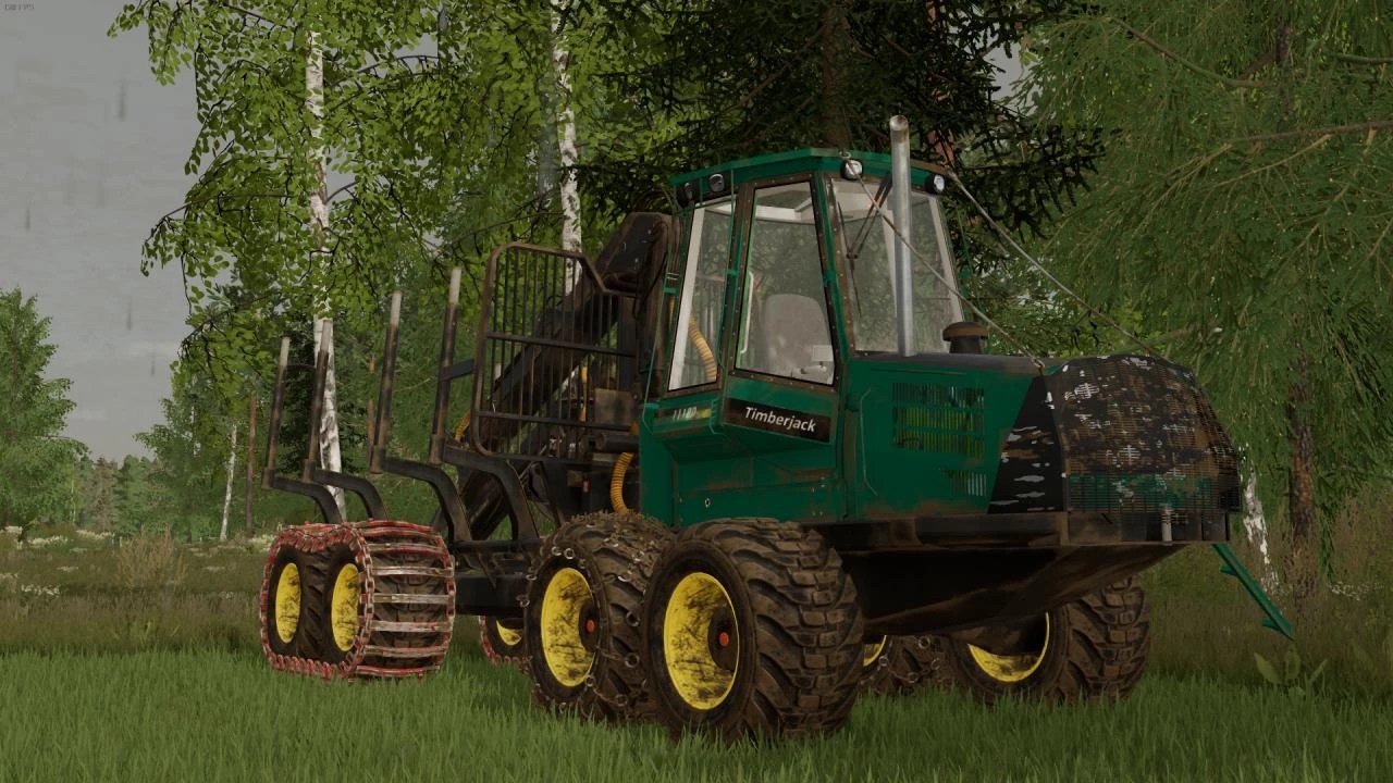 TIMBERJACK 1110D BETA V1.0.0.1 FS22 mod