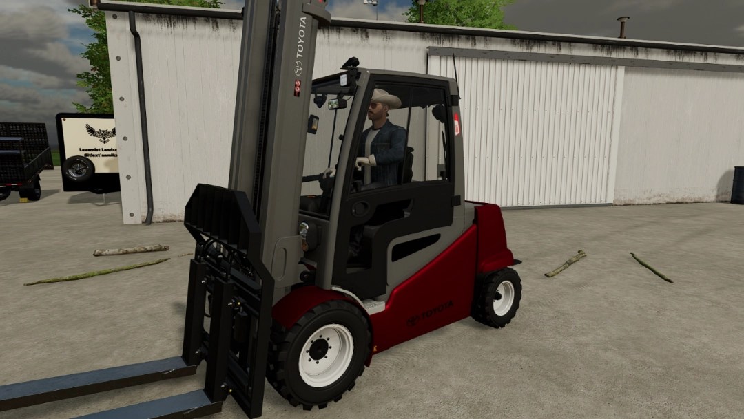 Toyota Forklift FS22 mod