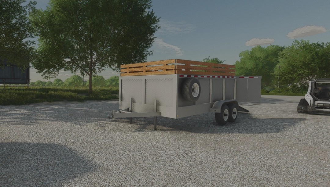 Dump trailer FS22 mod