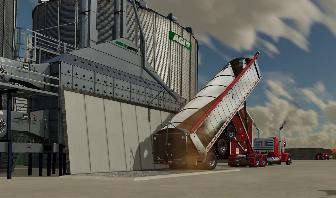 MAC FRAMELESS END DUMP V1.0 FS22 mod