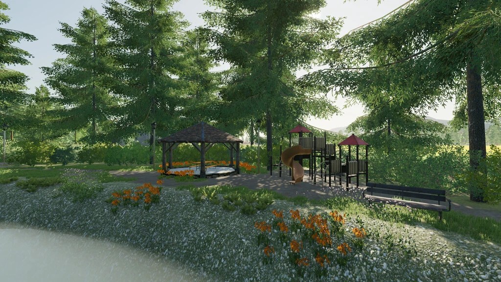 MICHIGAN FARMS MAP V1.4 FS22 mod