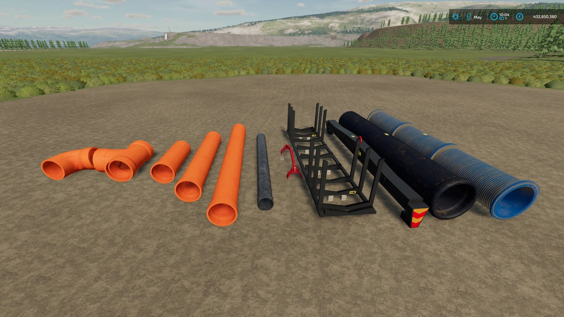 PIPE LAYER PACK V1.0 FS22 mod