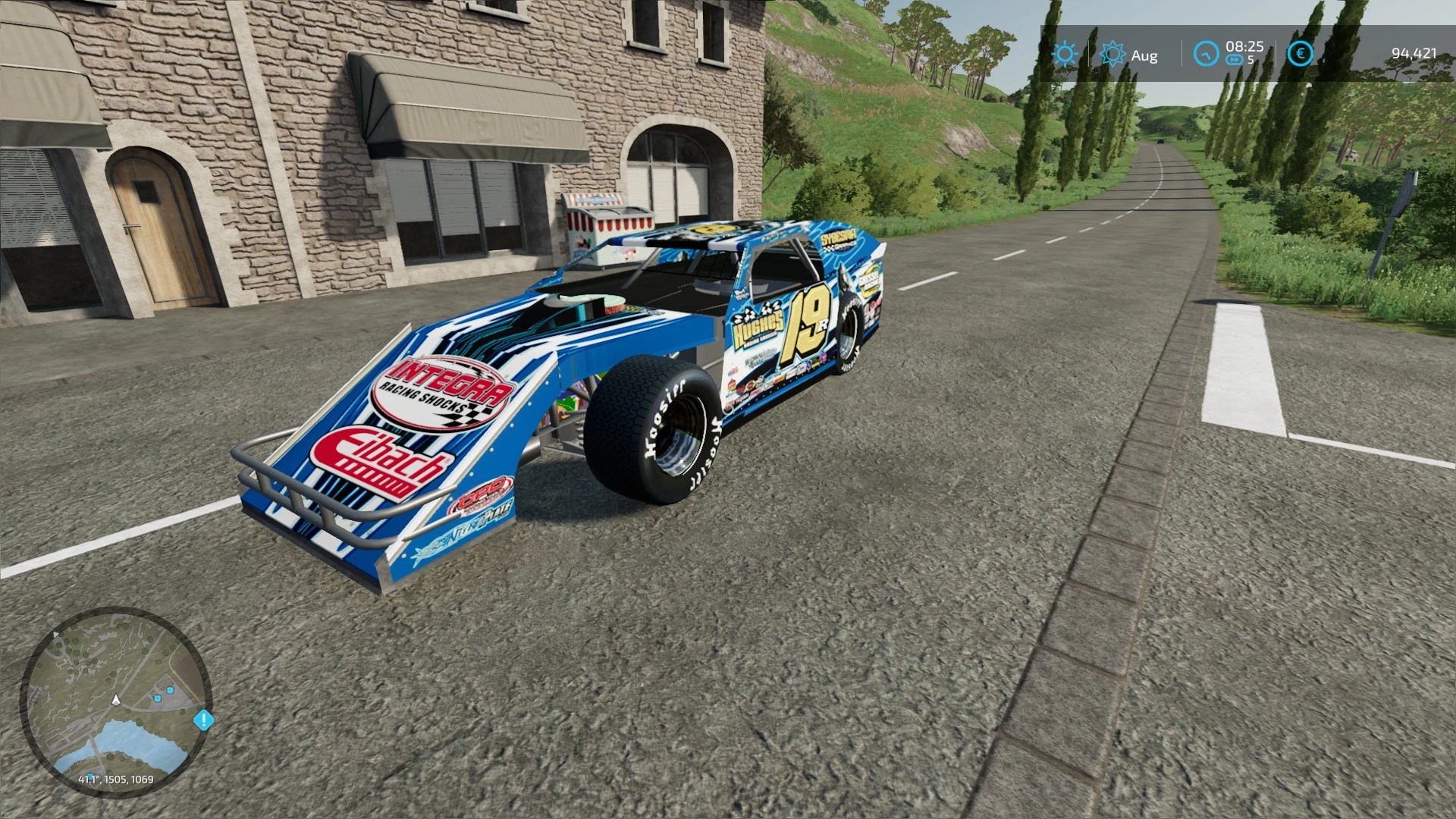 SUPER MODIFIED DIRT CAR V1.4 FS22 mod