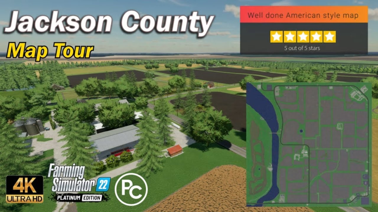 Jackson County V3.4 FS22 mod