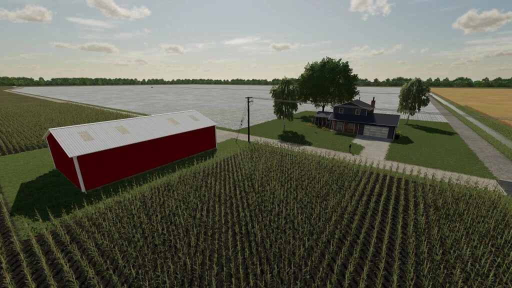 PRAIRIE FARM MICHIGAN V1.2 FS22 mod