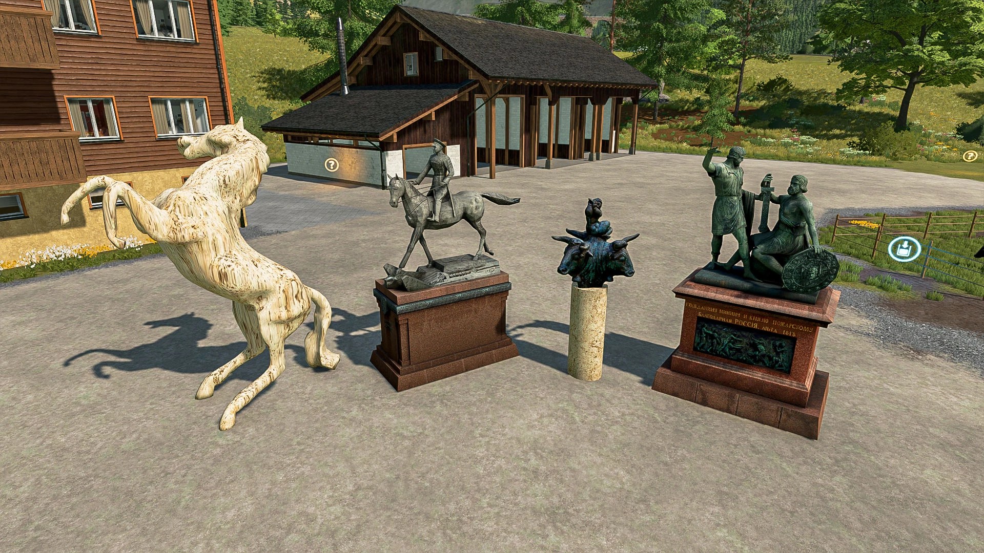 MONUMENTAL SCULPTURES PACK V1.0 FS22 mod