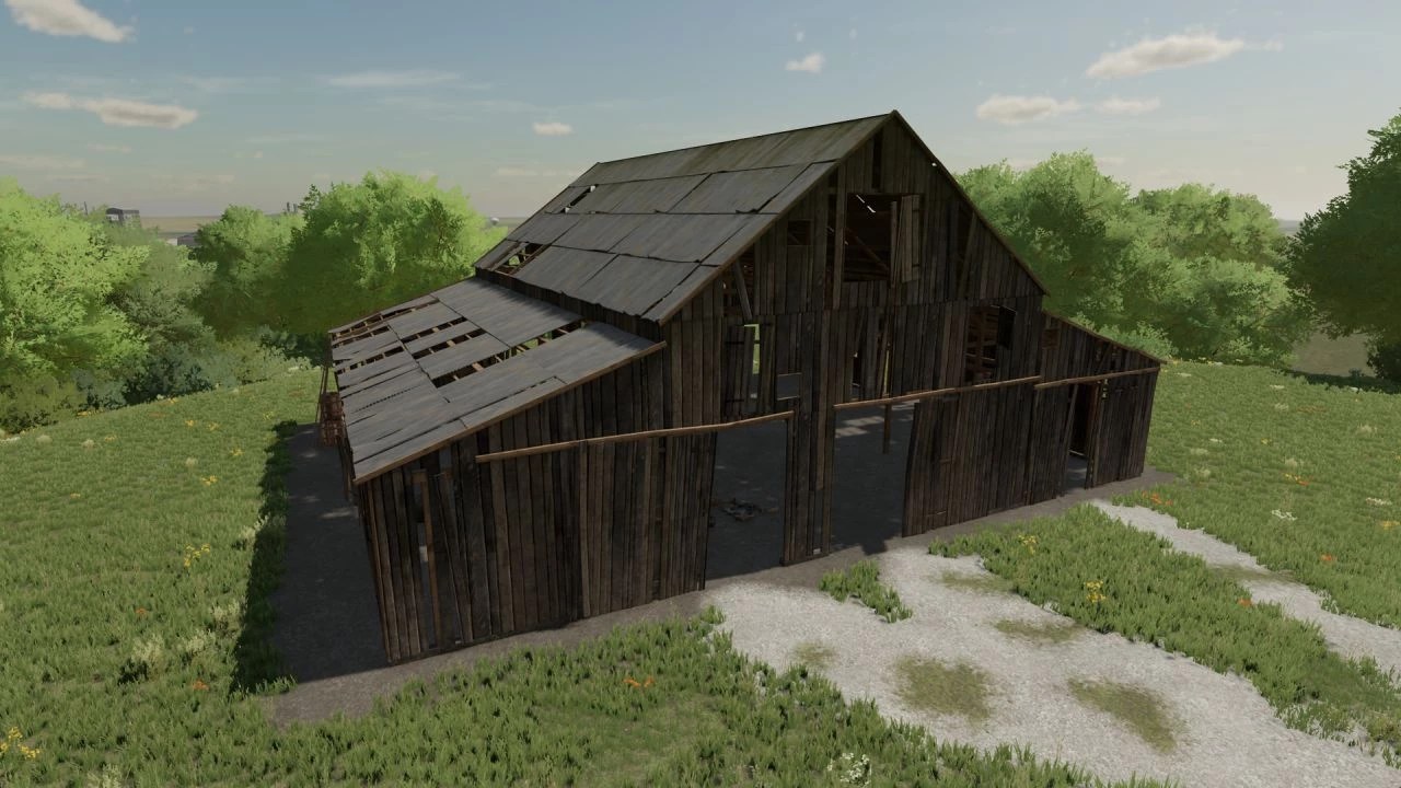 OLD BARNS PACK V1.0 FS22 mod