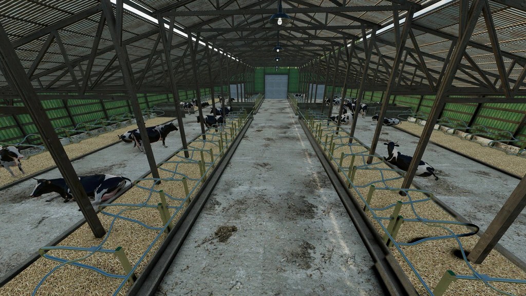 FARM COW BARNS V1.0 FS22 mod