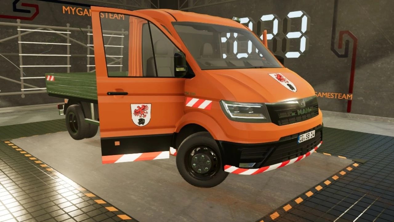 MAN TGE PLATFORM V1.0 FS22 mod