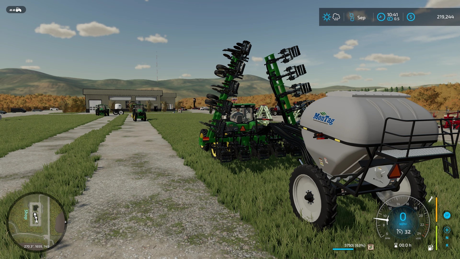 MONTAG DRY FERTILIZER V1.0 FS22 mod
