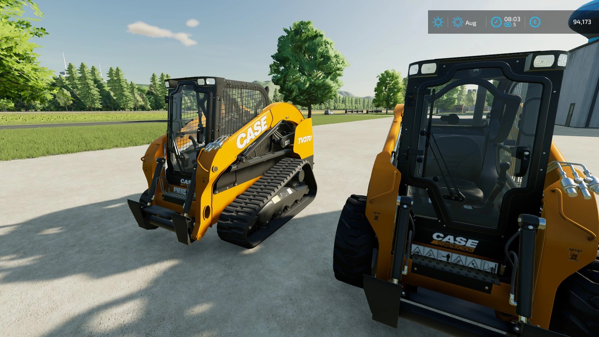 CASE SV280 & TV370 SKIDSTEER PACK V1.0 FS22 mod