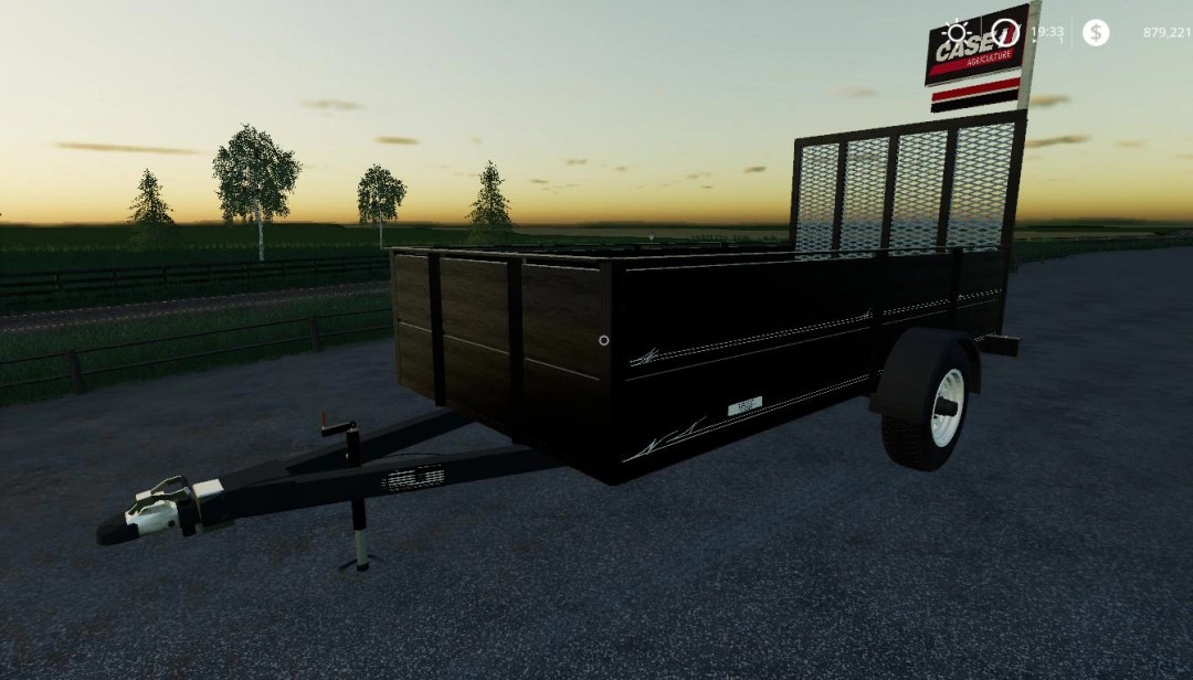 1999 Neal Manufacturing Utility Trailer converted FS22 mod
