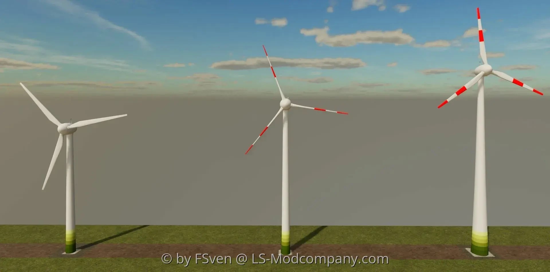 ENERCON CLASSIC WINDTURBINES V1.1 FS22 mod