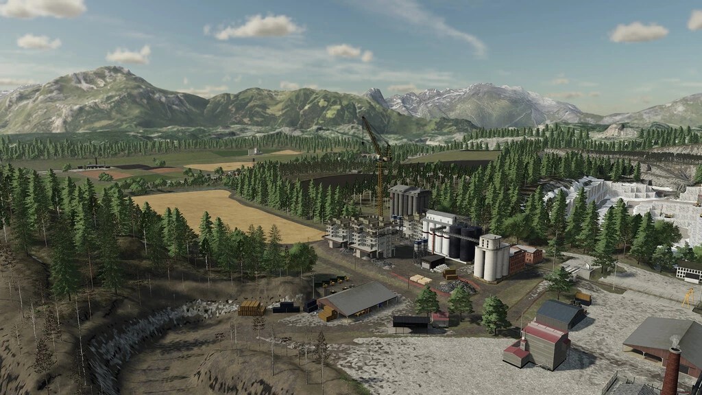 EVERGREEN VALLEY V1.0 FS22 mod