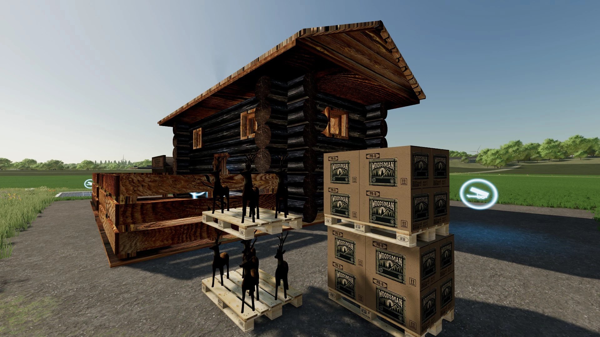 WOODSMANS SUPPLIES V1.0 FS22 mod