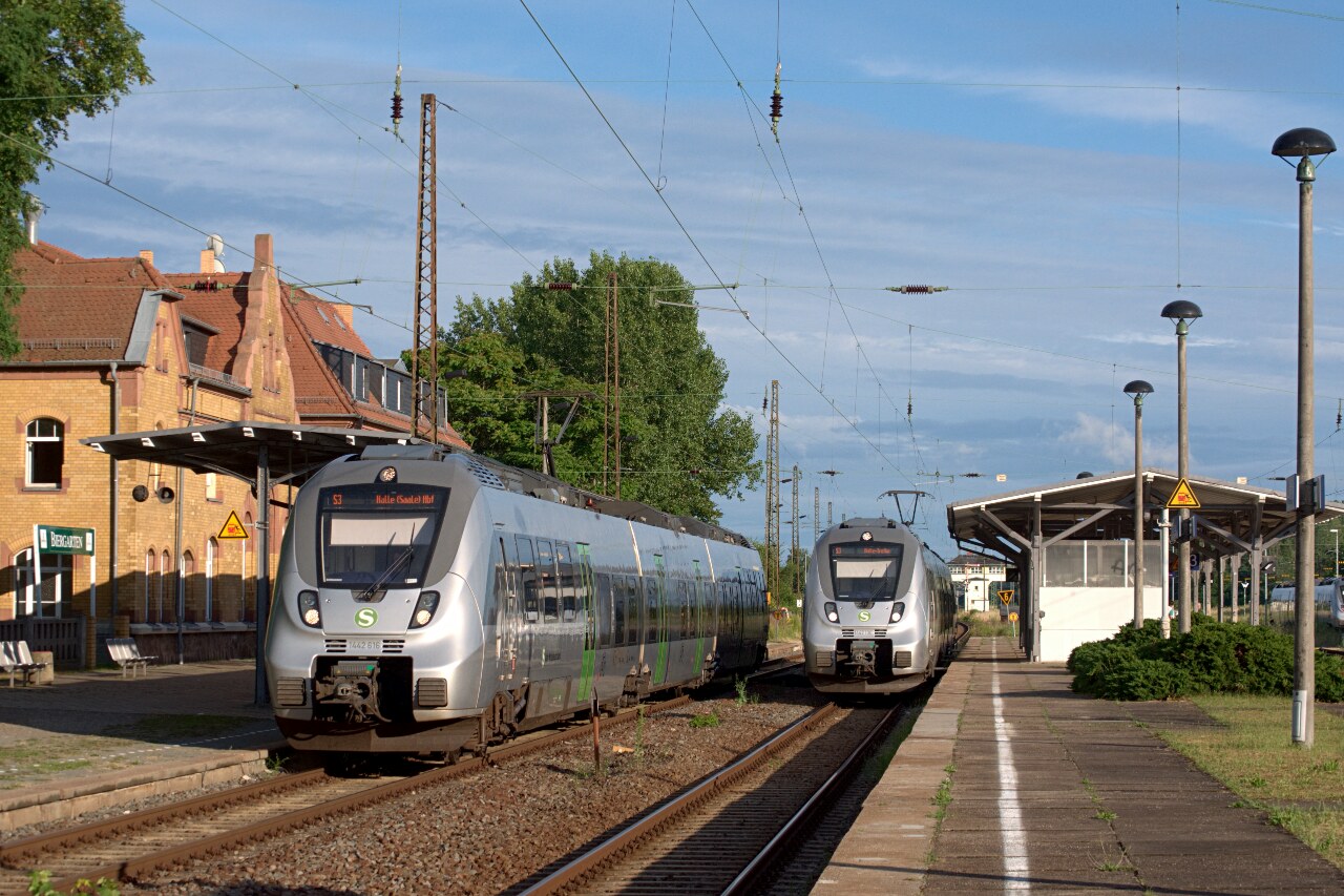 Mitteldeutschland » Zweimal Alltag vor dem Eilzug vom Samstag