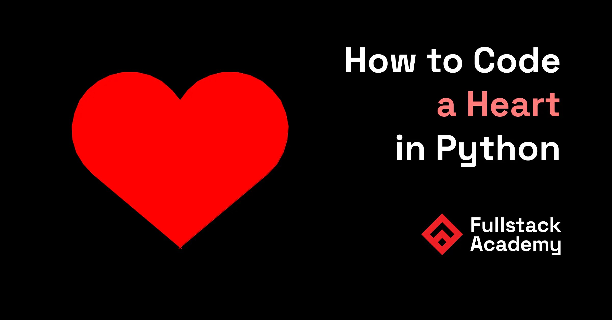 How to Code a Heart Using Python’s Turtle Library