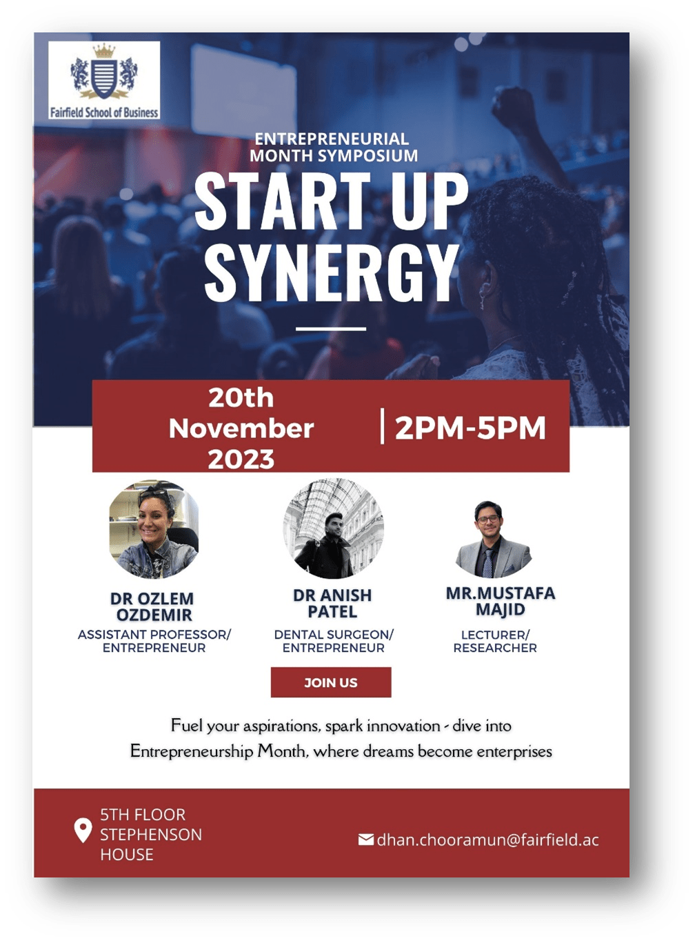 ‘StartUp Synergy’ Symposium Fuels Entrepreneurial Spirit at FSB