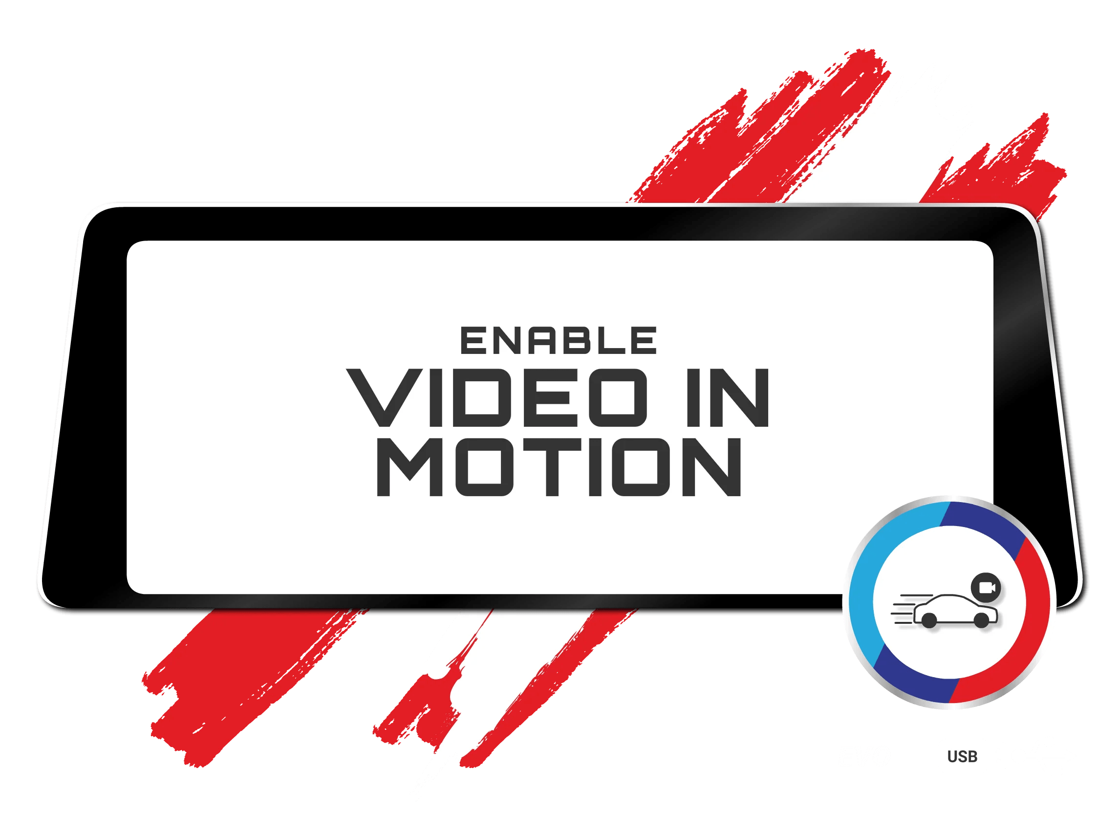 VIDEO IN MOTION ACTIVATION USB CODING BMW EVO UNITS FSC.CODES